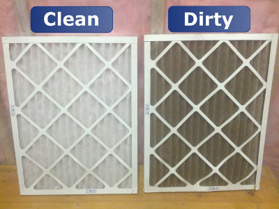 Clean & Dirty Air Filters